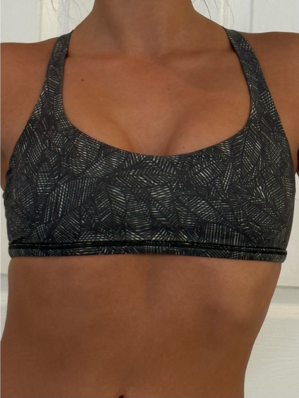 lululemon Forest Green Free to Be Bra